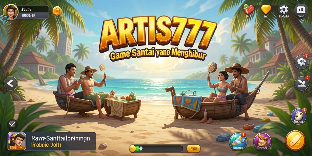 Tampilan gameplay seru dari ARTIS777 yang menghibur.