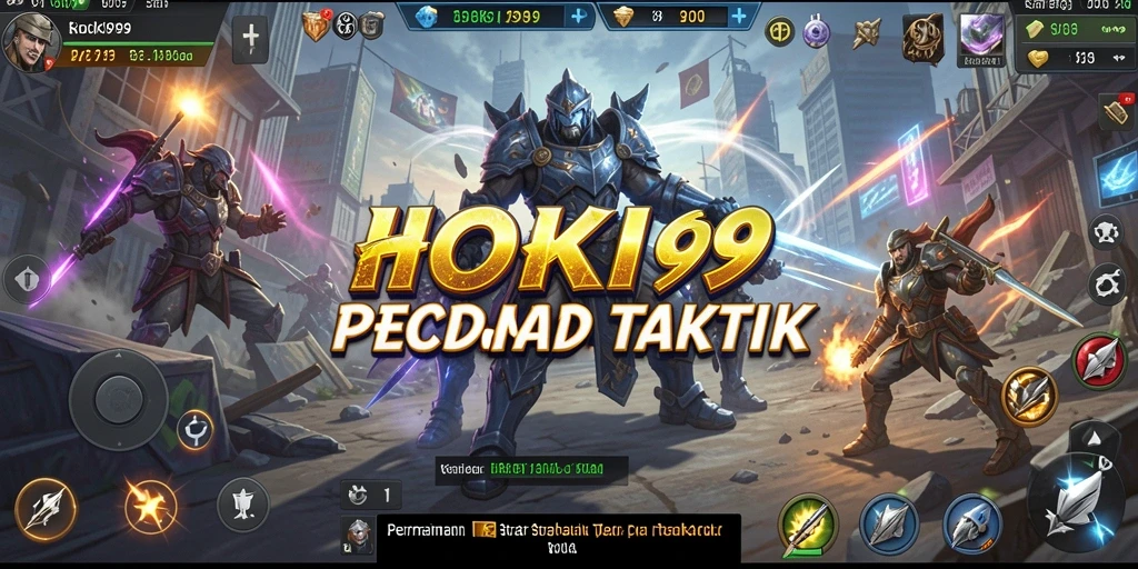 Tampilan gameplay HOKI99 yang dinamis dan penuh strategi.