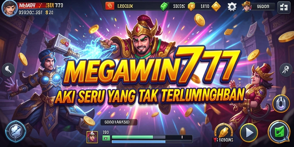 Tampilan gameplay menegangkan di <strong>MEGAWIN777</strong> dengan aksi yang seru.