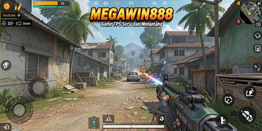 Tampilan gameplay dinamis dalam MEGAWIN888 yang memukau.