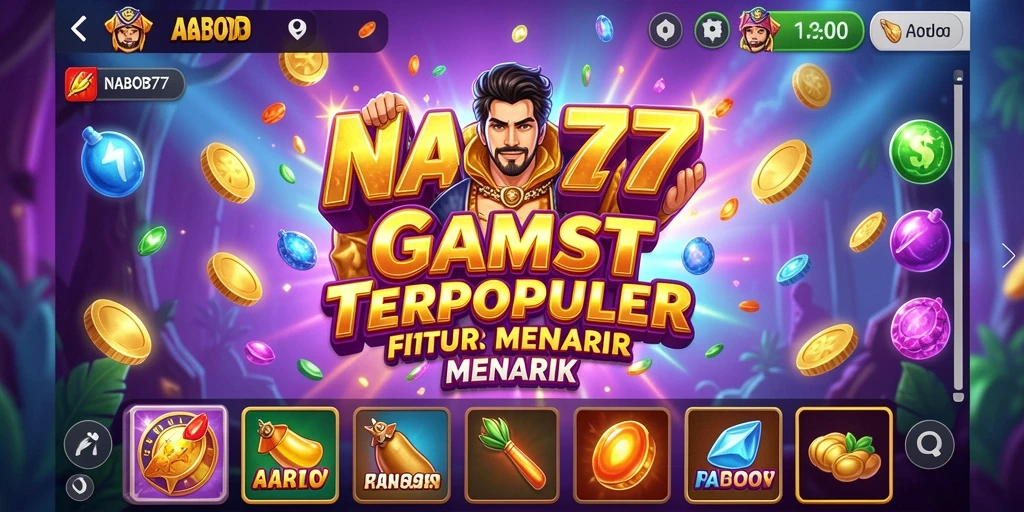 Screenshot gameplay NABOB77 menampilkan keseruan bermain slot dengan grafis menawan.