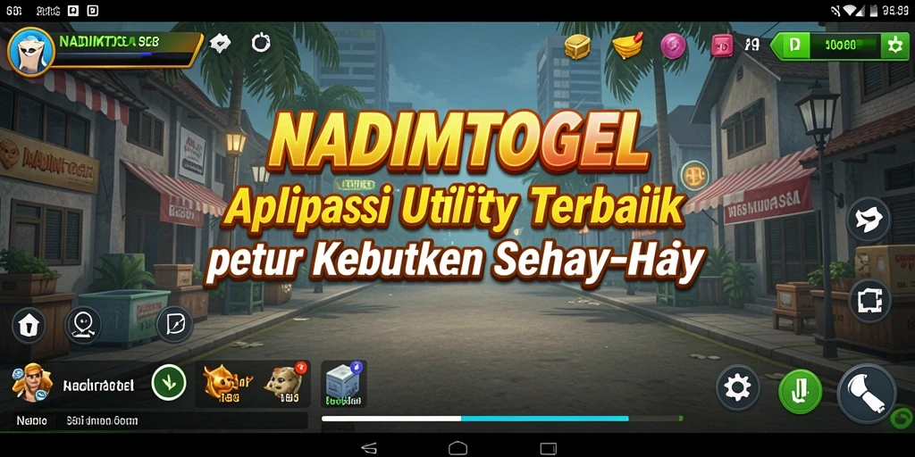 Tampilan antarmuka NADIMTOGEL yang menarik dan fungsional.