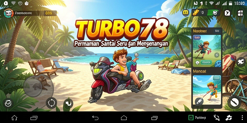 Tampilan menarik dari gameplay TURBO78 yang mengasyikkan dan penuh warna.